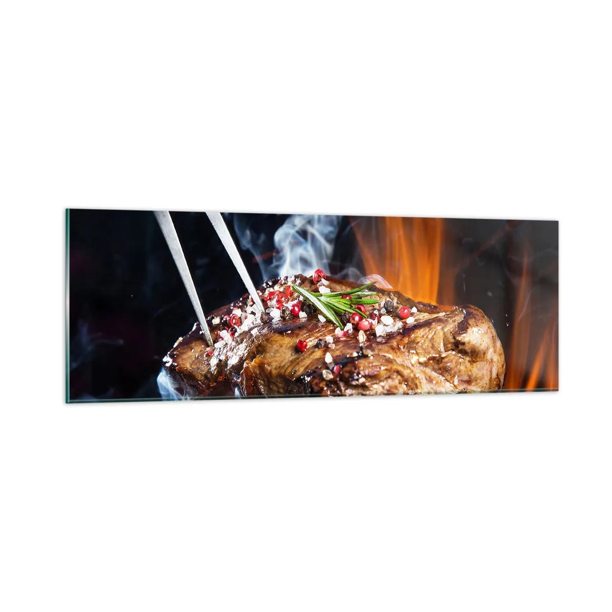 Impression sur verre - Image sur verre - Juteux et parfumé - 90x30 cm