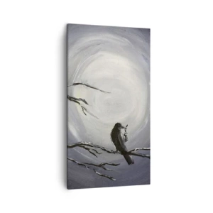 Impression sur toile - Image sur toile - La clé du mystère de la nuit - 45x80 cm
