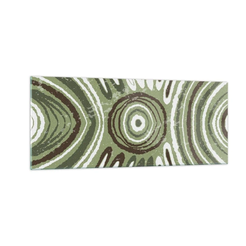 Impression sur verre - Image sur verre - Une explosion d'émotions - 100x40 cm