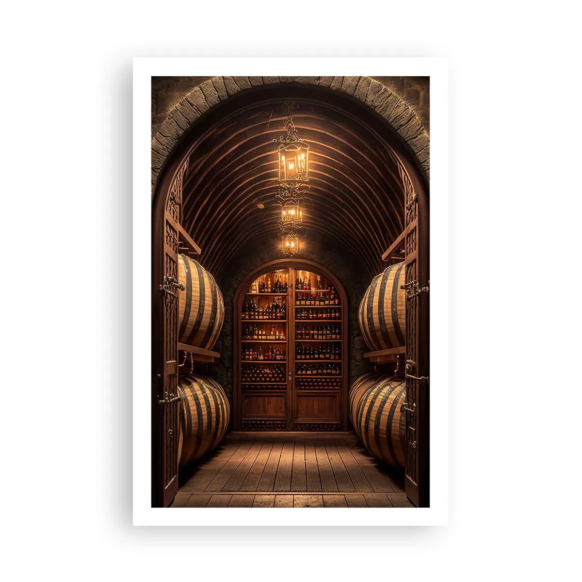 Affiche - Poster - Cave climatisée - 61x91 cm