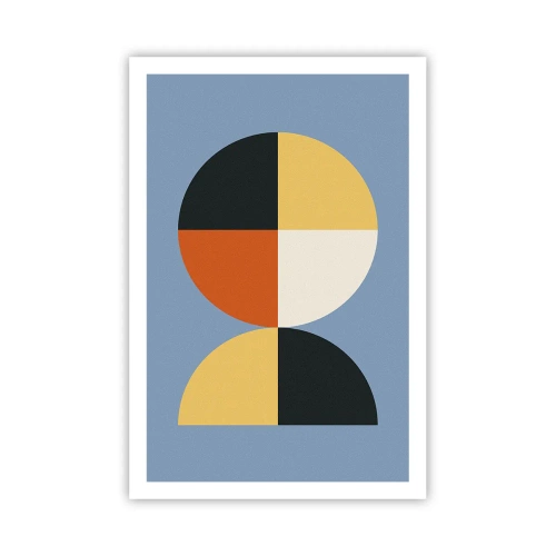 Affiche - Poster - Regarde et compte - 61x91 cm