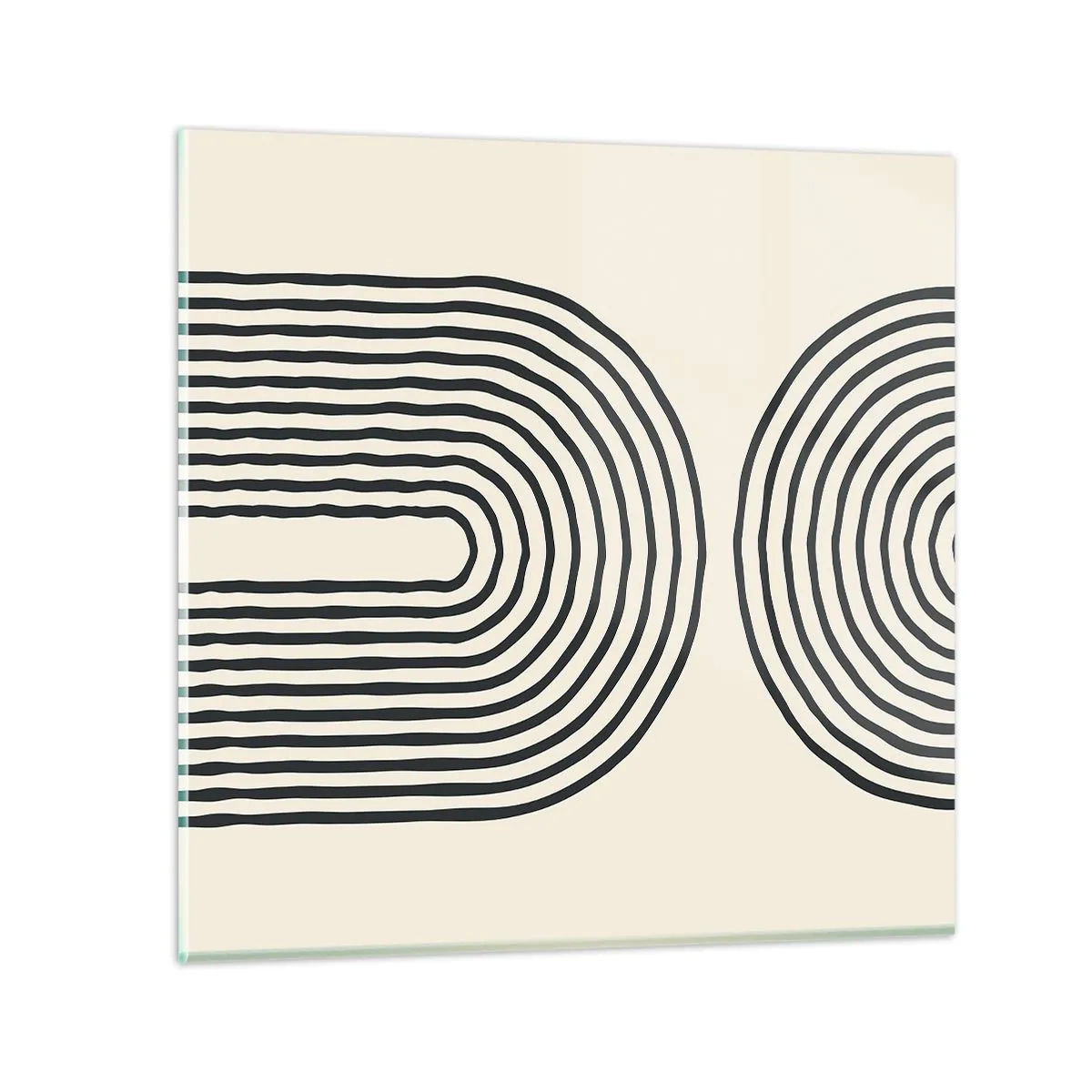 Impression sur verre - Image sur verre - Dans un instant... - 50x50 cm