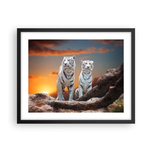 Affiche dans un cadre noir - Poster - Tout comme à Narnia - 50x40 cm