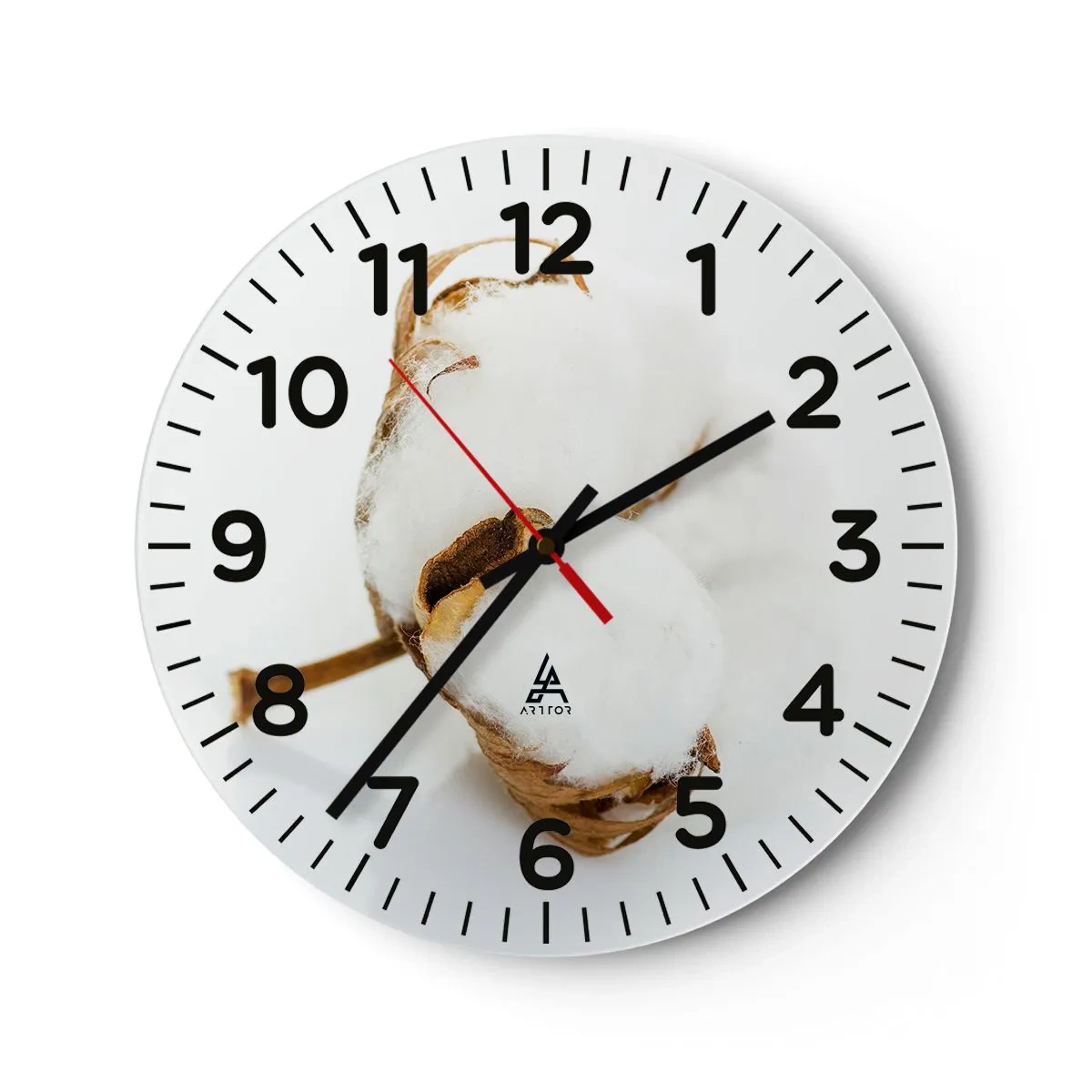 Horloge murale - Pendule murale - Doux par nature - 30x30 cm