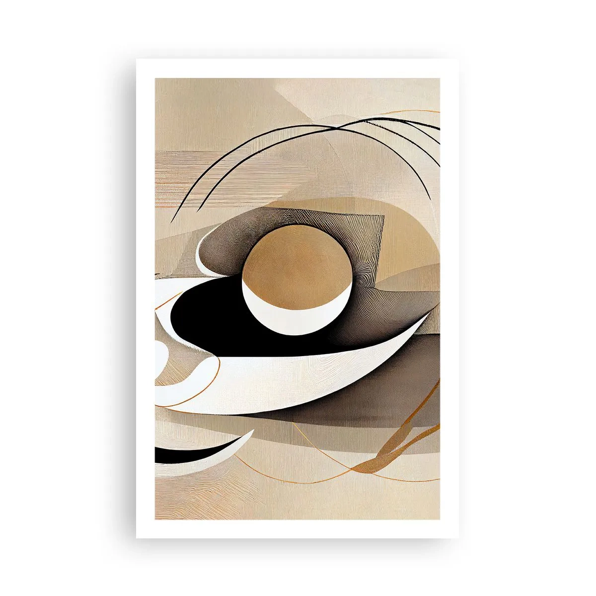 Affiche - Poster - Composition : l'essence des choses - 61x91 cm