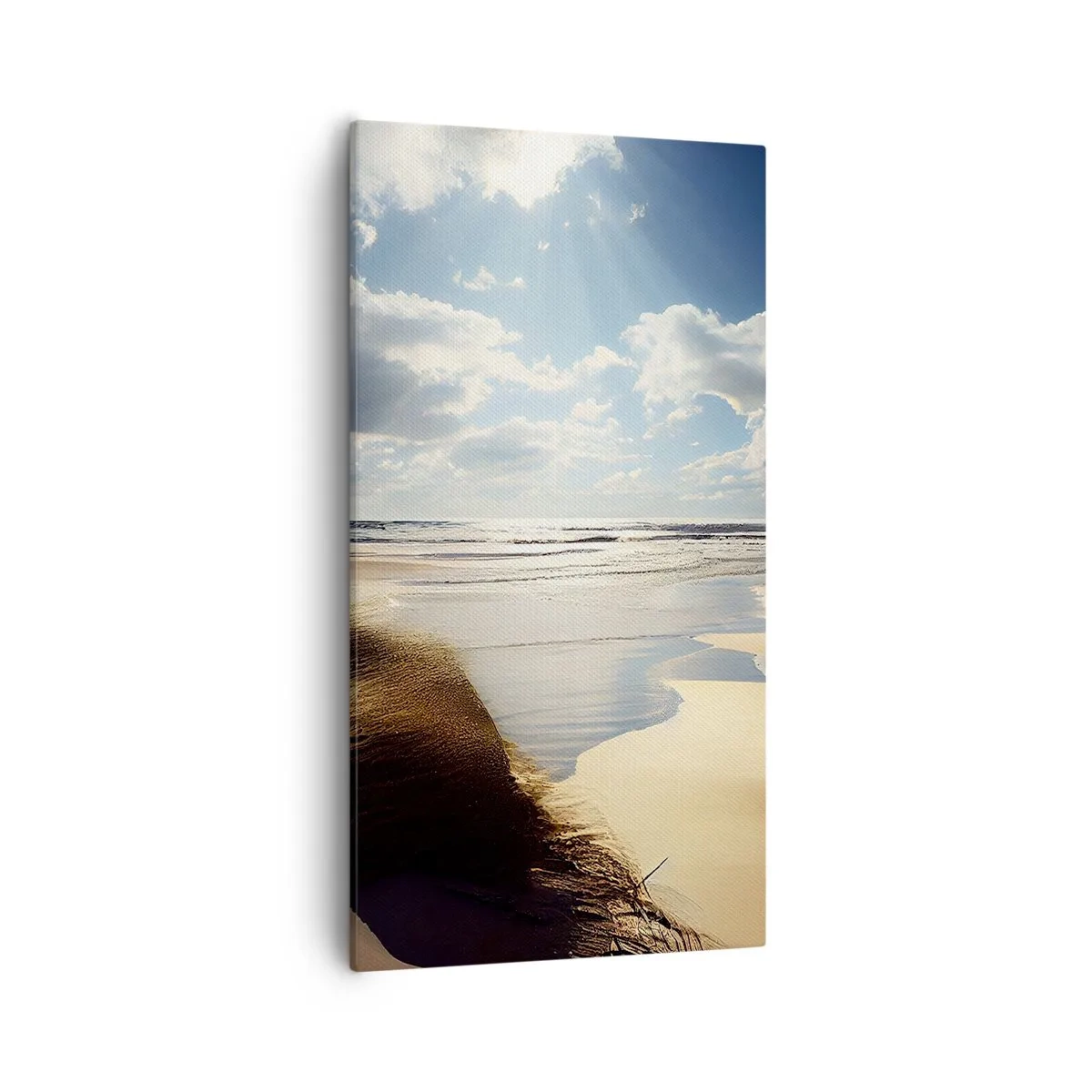 Impression sur toile - Image sur toile - Plage, plage sauvage - 55x100 cm