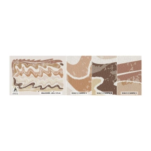 Échantillon De Papier Peint Standard Eco - Bonne énergie – bonnes émotions - Vieilli, Bohème, Morceau - 100x30 cm