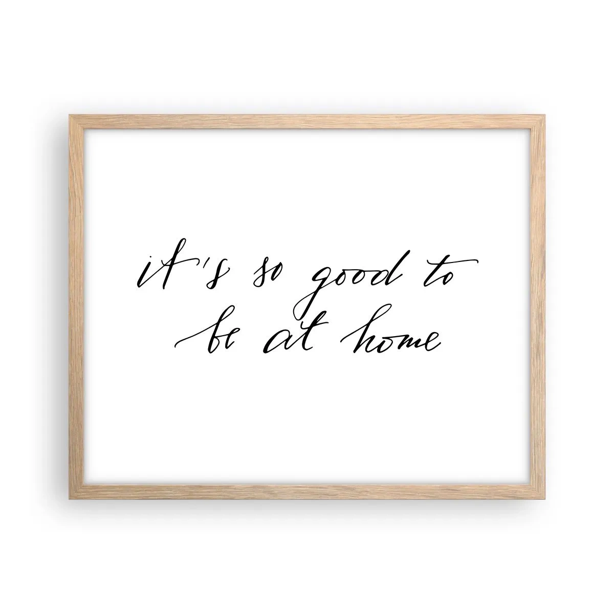 Affiche dans un chêne clair - Poster - Toute la vérite - 50x40 cm