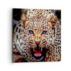 Impression sur toile - Image sur toile - La colère de la beauté ne fait pas de mal - 70x70 cm