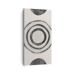 Impression sur toile - Image sur toile - Ce qui est important c'est ce qu'il y a entre les deux - 65x120 cm