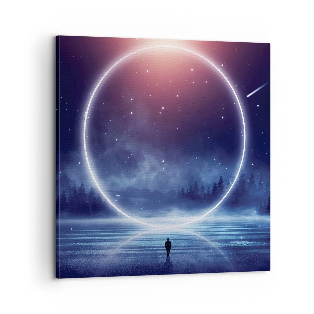 Impression sur toile - Image sur toile - Ils sont déjà là... - 60x60 cm