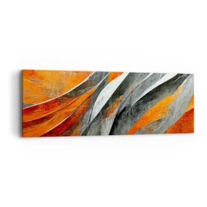 Impression sur toile - Image sur toile - Chaleur et froid - 90x30 cm