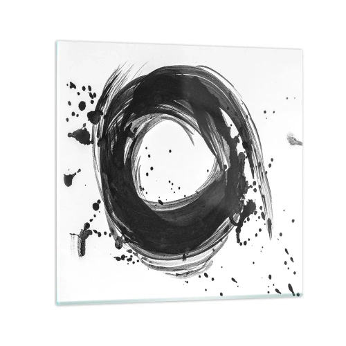 Impression sur verre - Image sur verre - Le tourbillon de la création - 70x70 cm