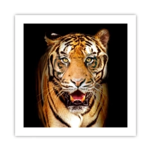 Affiche - Poster - Le coeur sauvageon - 50x50 cm
