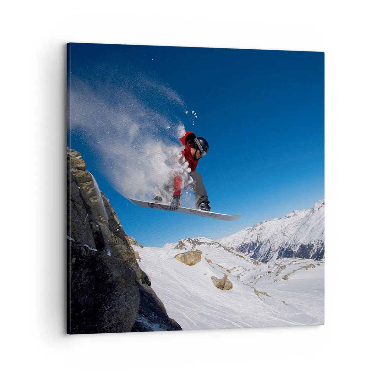 Impression sur toile - Image sur toile - Et tu es devenu une partie de l'espace - 50x50 cm