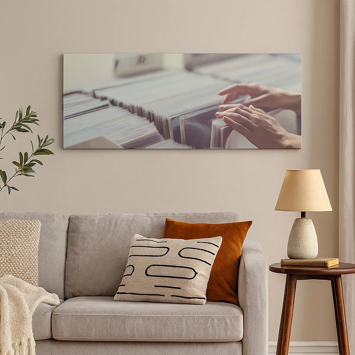 Impression sur toile - Image sur toile - A la recherche d'émotions - 30x30 cm