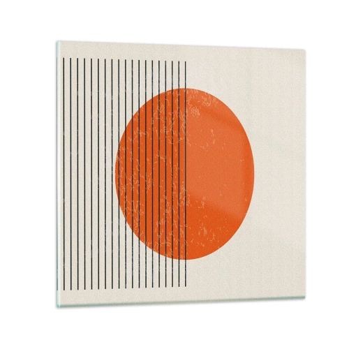 Impression sur verre - Image sur verre - Toujours le soleil - 30x30 cm