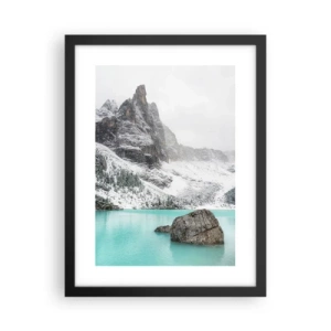 Affiche dans un cadre noir - Poster - Sur ses gardes - 30x40 cm