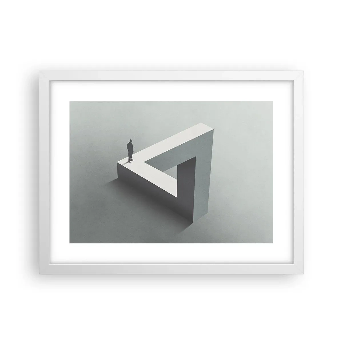 Affiche dans un cadre blanc - Poster - Mais c'est possible - 40x30 cm