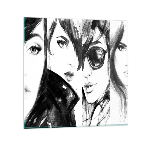 Impression sur verre - Image sur verre - La beauté multipliée - 30x30 cm