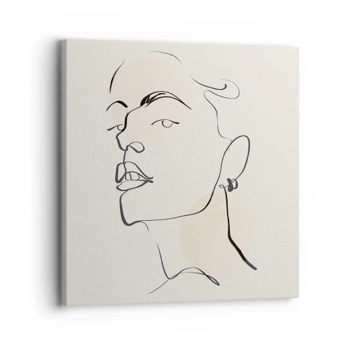 Impression sur toile - Image sur toile - Regard fier - 30x30 cm