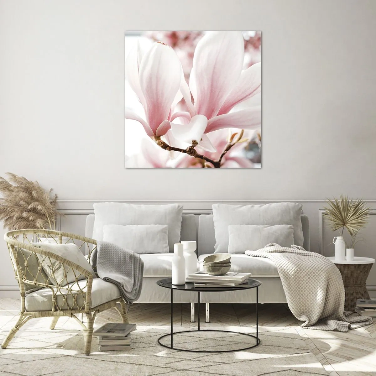 Impression sur verre - Image sur verre - Abondance de tendresse - 30x30 cm