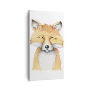 Impression sur toile - Image sur toile - Humeurs de renard - 55x100 cm