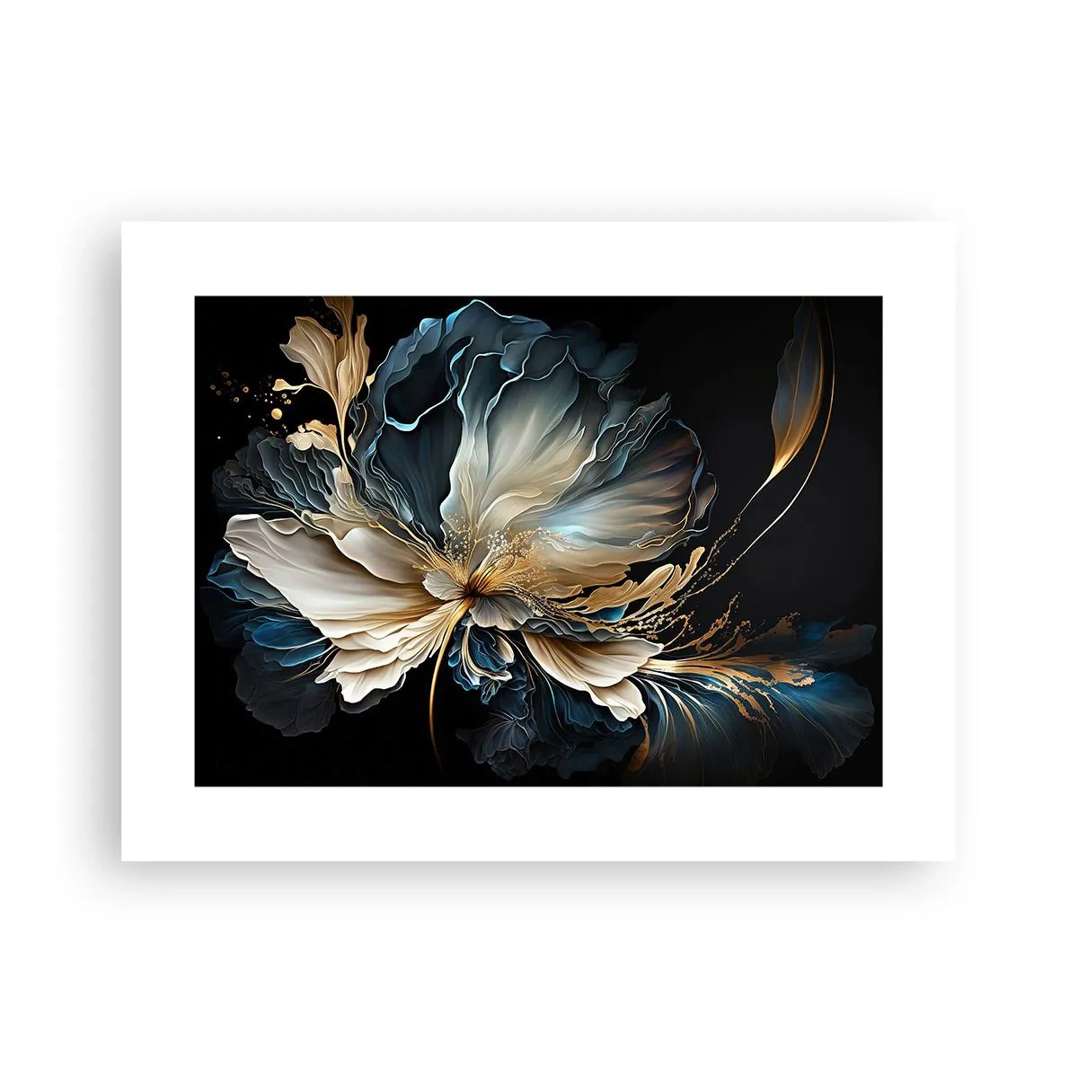Affiche - Poster - Fleur de fougère de conte de fées - 40x30 cm