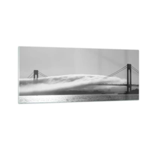 Impression sur verre - Image sur verre - Naviguez à travers les Portes des Étoiles - 100x40 cm