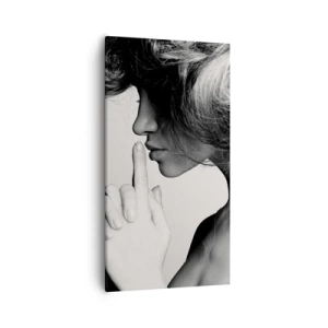 Impression sur toile - Image sur toile - A l'écoute d'elle-même - 55x100 cm