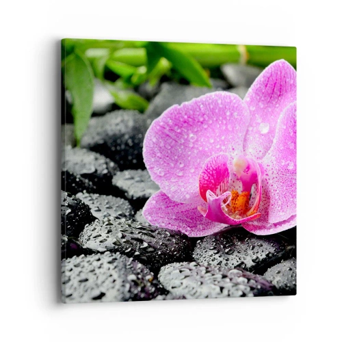 Impression sur toile - Image sur toile - Comme un coeur ouvert - 40x40 cm