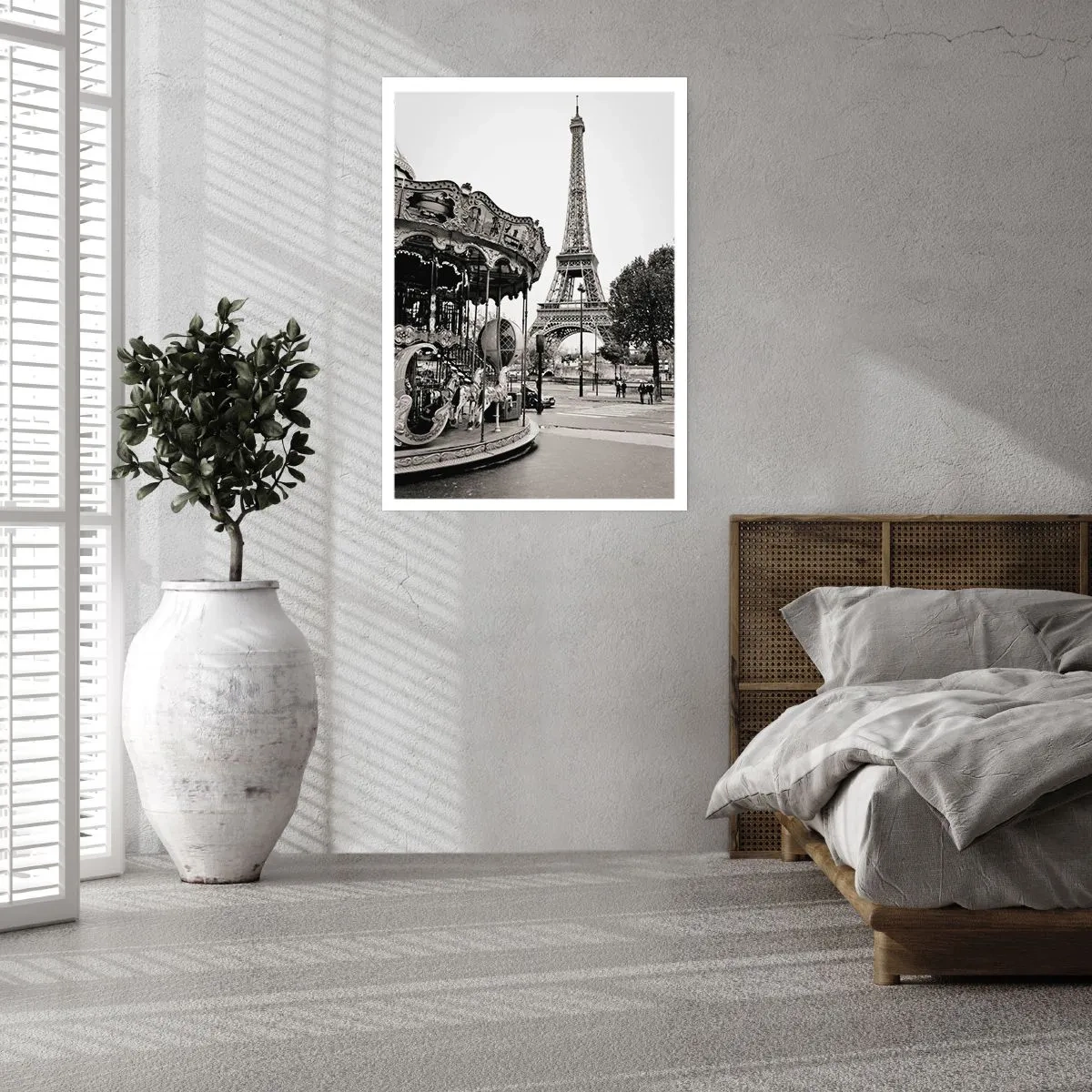 Affiche - Poster - Aussi amusant, ce n'est qu'à Paris - 30x40 cm