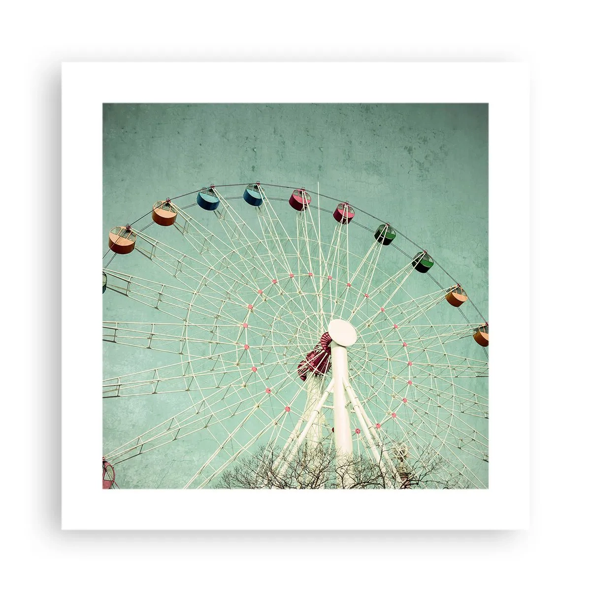 Affiche - Poster - Nous vous invitons à vous amuser - 40x40 cm