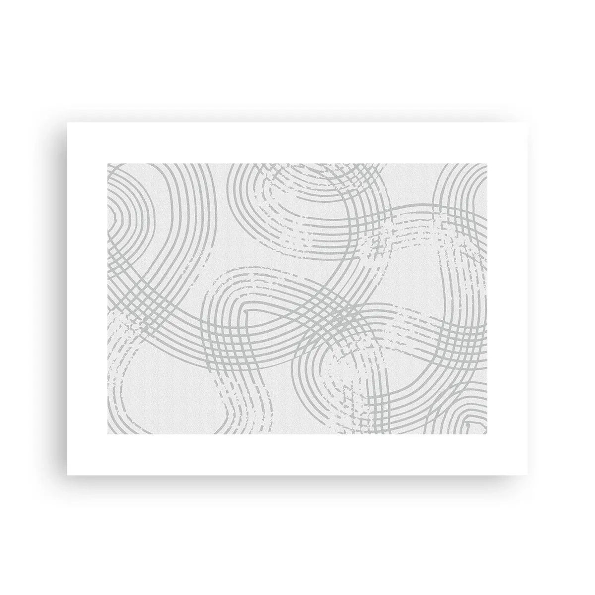 Affiche - Poster - Il n'y a pas de chemin droit - 40x30 cm