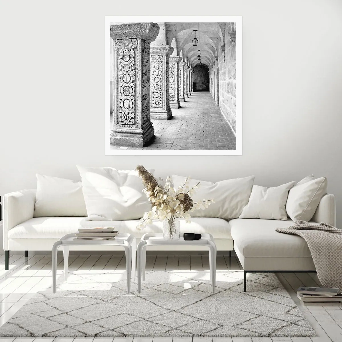 Affiche - Poster - Où cela mène-t-il…? - 40x40 cm