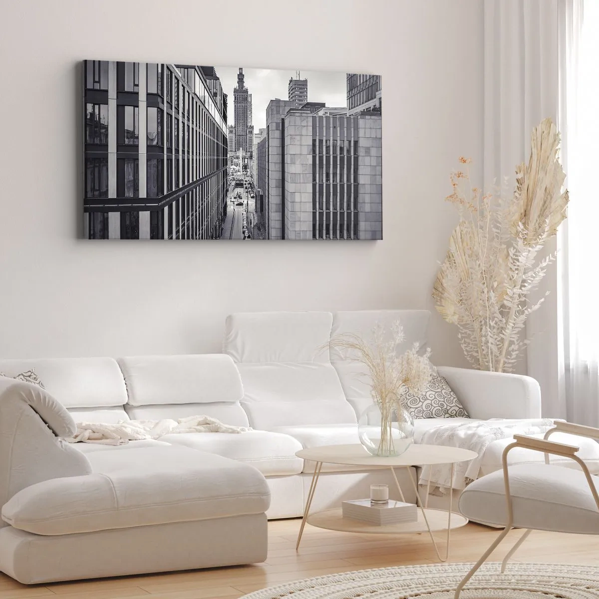 Impression sur toile - Image sur toile - Vallée de Varsovie - 100x40 cm