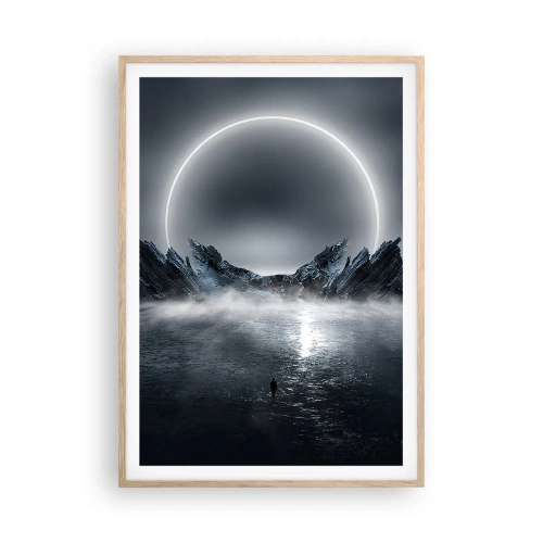 Affiche dans un chêne clair - Poster - La fin de l'histoire - 70x100 cm