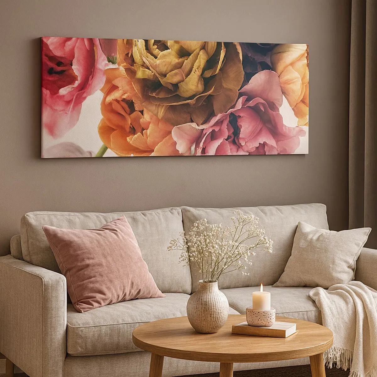 Impression sur toile - Image sur toile - La fête de la vie - 100x40 cm