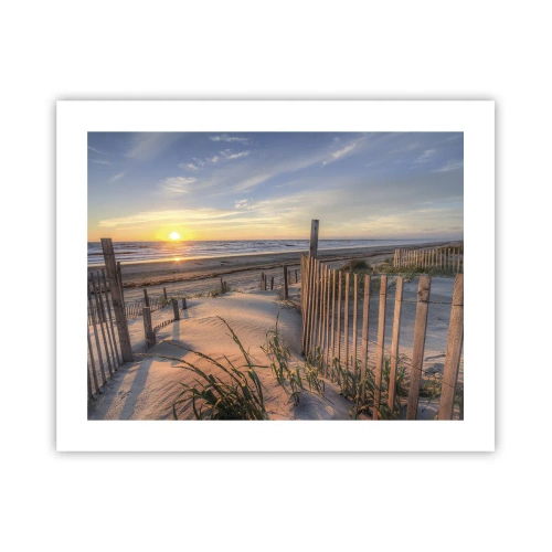 Affiche - Poster - Ombre et brillance du vent - 50x40 cm