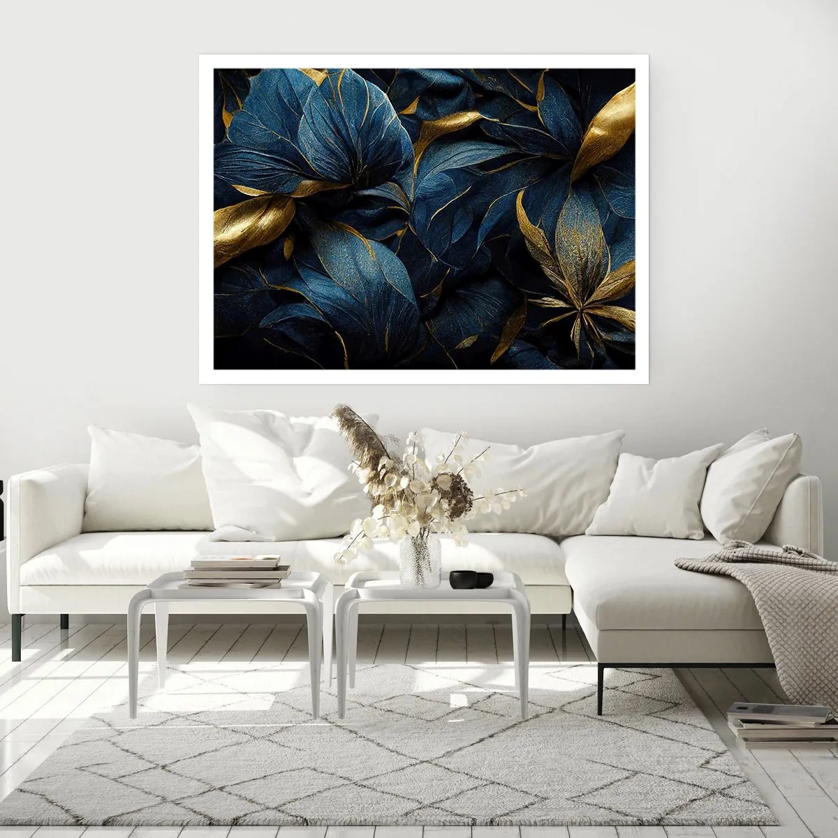 Affiche - Poster - Des dessous dorés - 50x40 cm