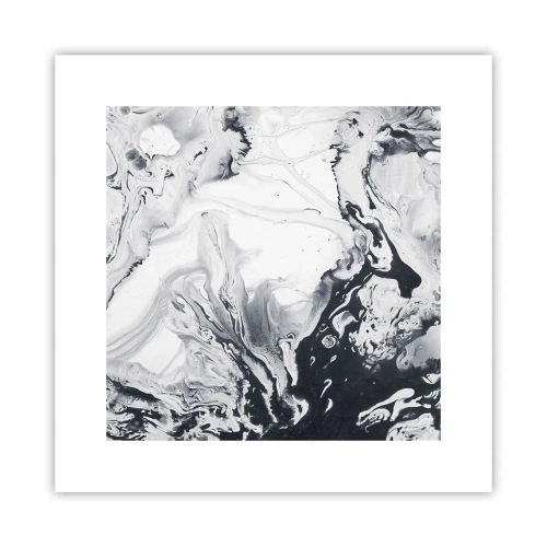 Affiche - Poster - Au centre de la Terre - 30x30 cm