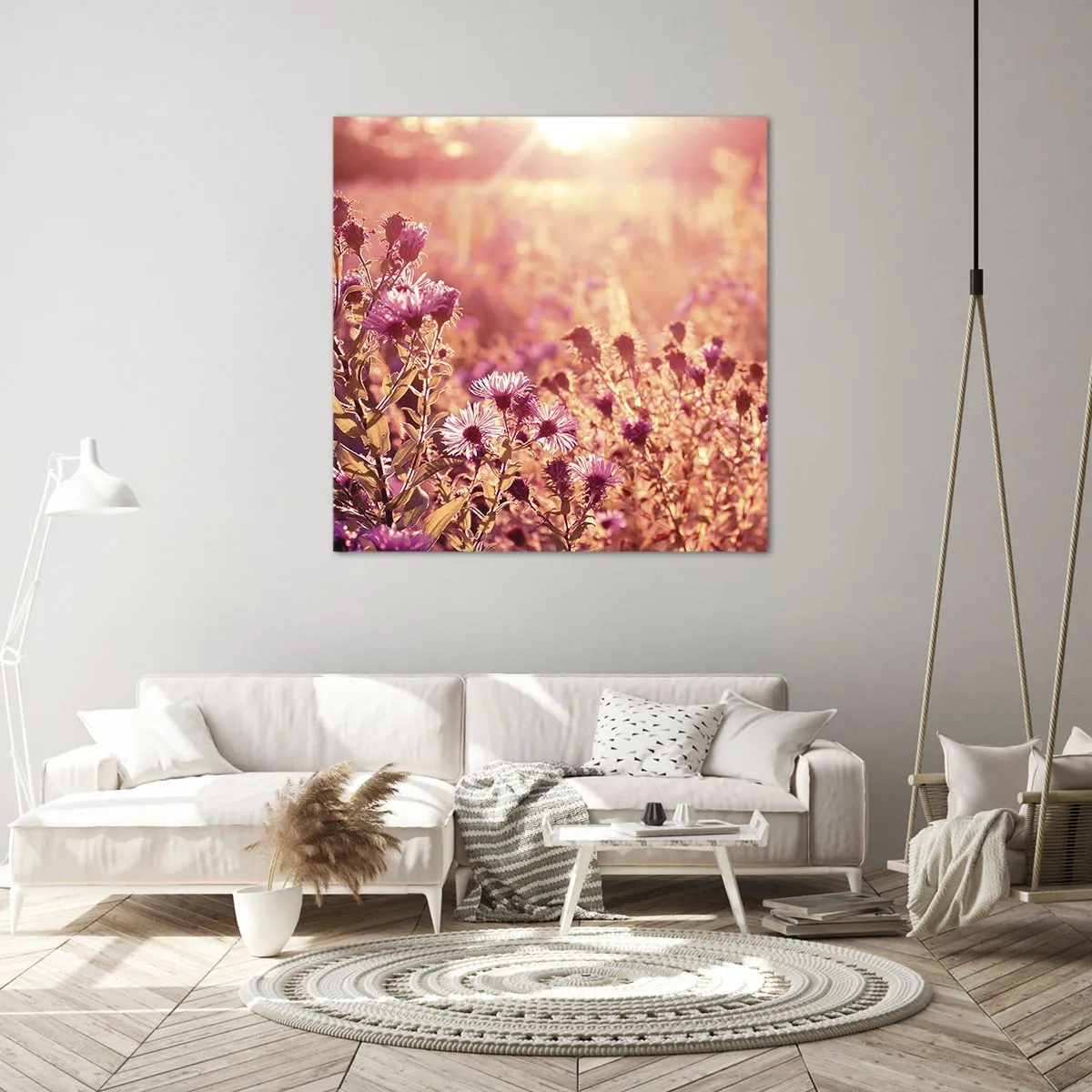 Impression sur toile - Image sur toile - Avant que l'été ne parte - 40x40 cm