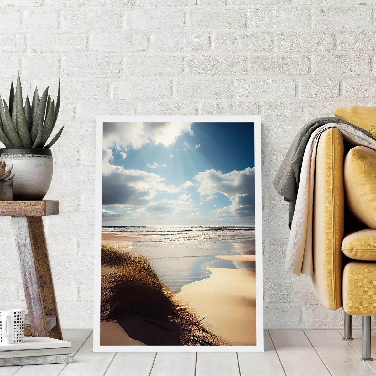 Affiche - Poster - Plage, plage sauvage - 70x100 cm