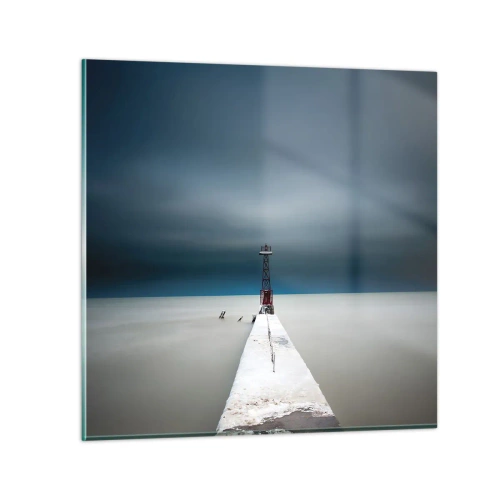 Impression sur verre - Image sur verre - À la rencontre de l'immensité - 30x30 cm