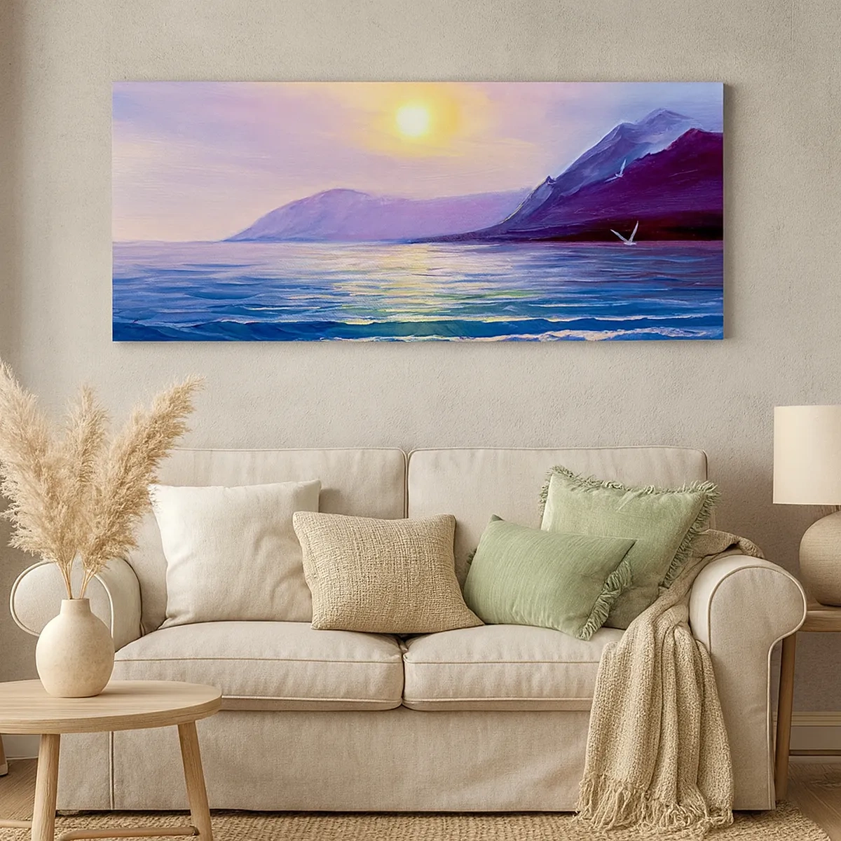 Impression sur toile - Image sur toile - Cristal d'eau et d'air - 30x30 cm