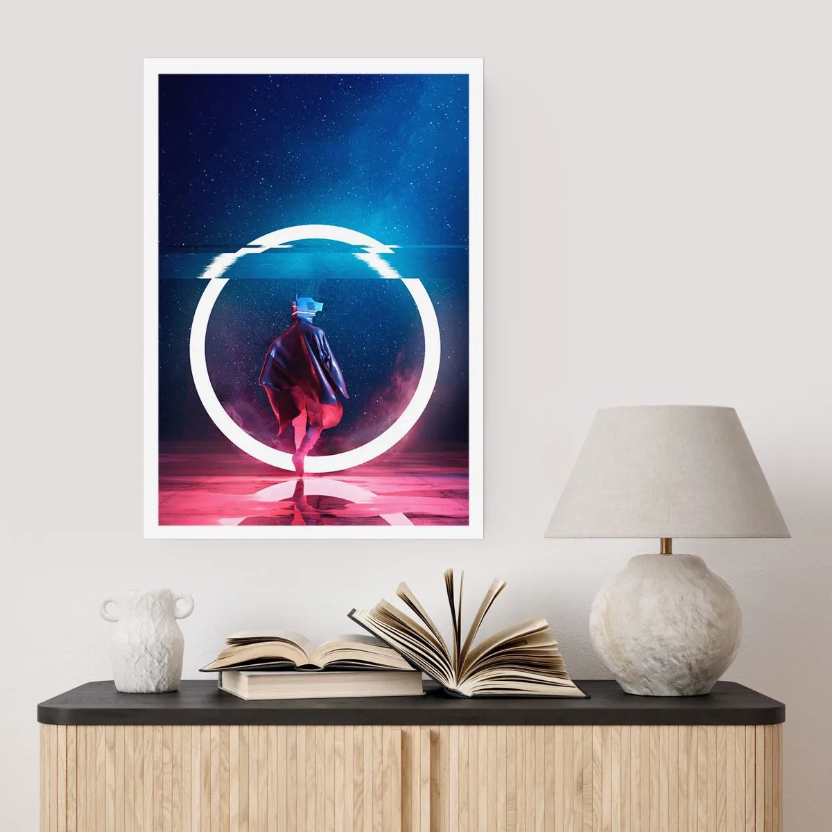 Affiche - Poster - Entre deux mondes - 40x50 cm