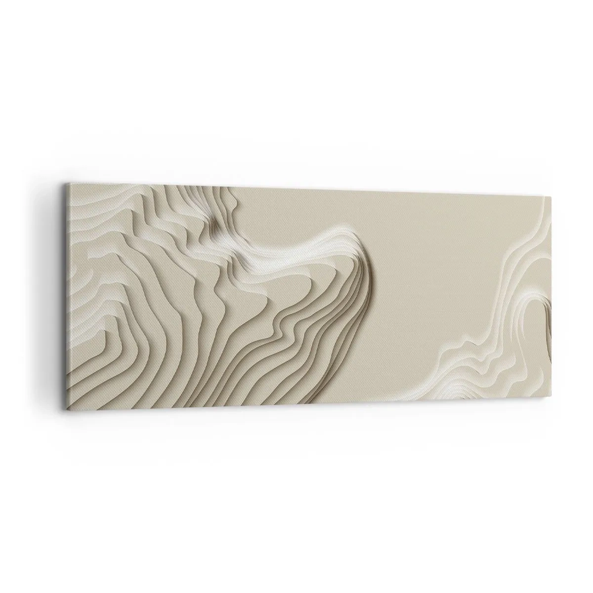 Impression sur toile - Image sur toile - Topographie artistique - 100x40 cm