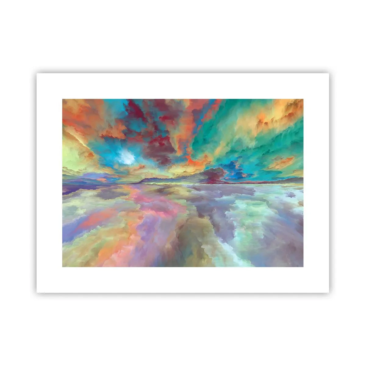 Affiche - Poster - Deux paradis - 40x30 cm