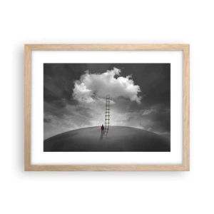 Affiche dans un chêne clair - Poster - Tout est possible - 40x30 cm