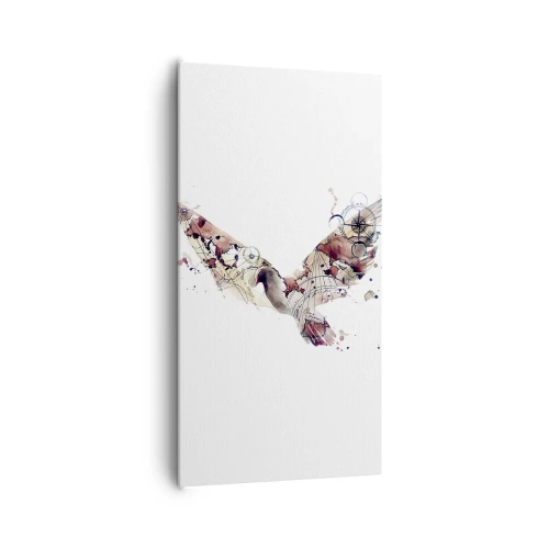 Impression sur toile - Image sur toile - Un pèlerin volant - 65x120 cm